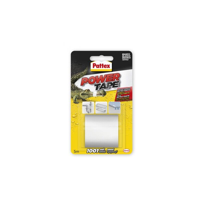 foto del prodotto nastro adesivo pattex bianco mm 50x5mt 25198 