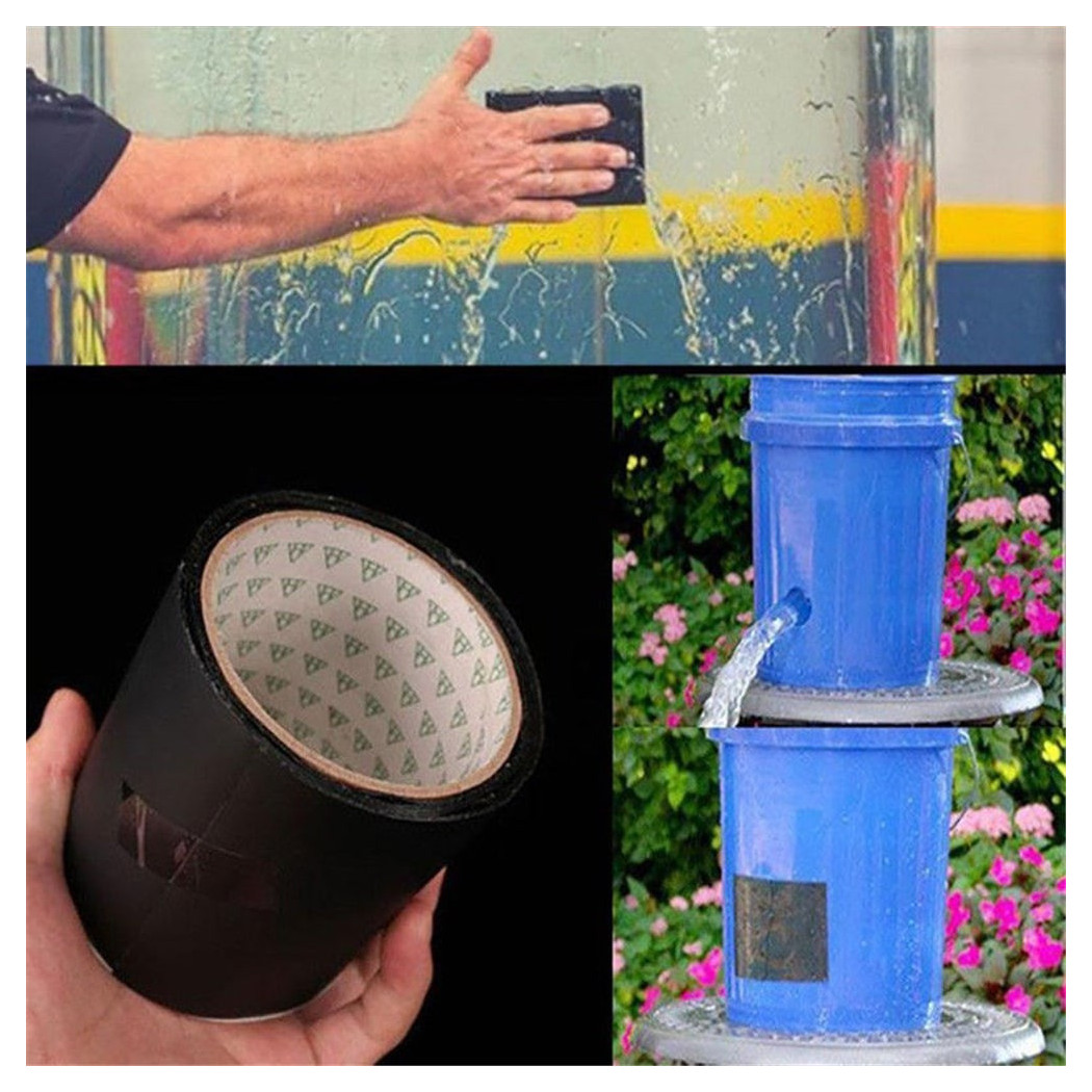 foto del prodotto nastro adesivo per riparazione immediata perdite tubi acqua resistente waterprof trade shop traesio