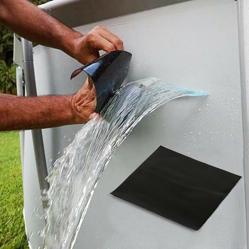 foto del prodotto nastro adesivo super potente per riparazione anche sott acqua colore nero