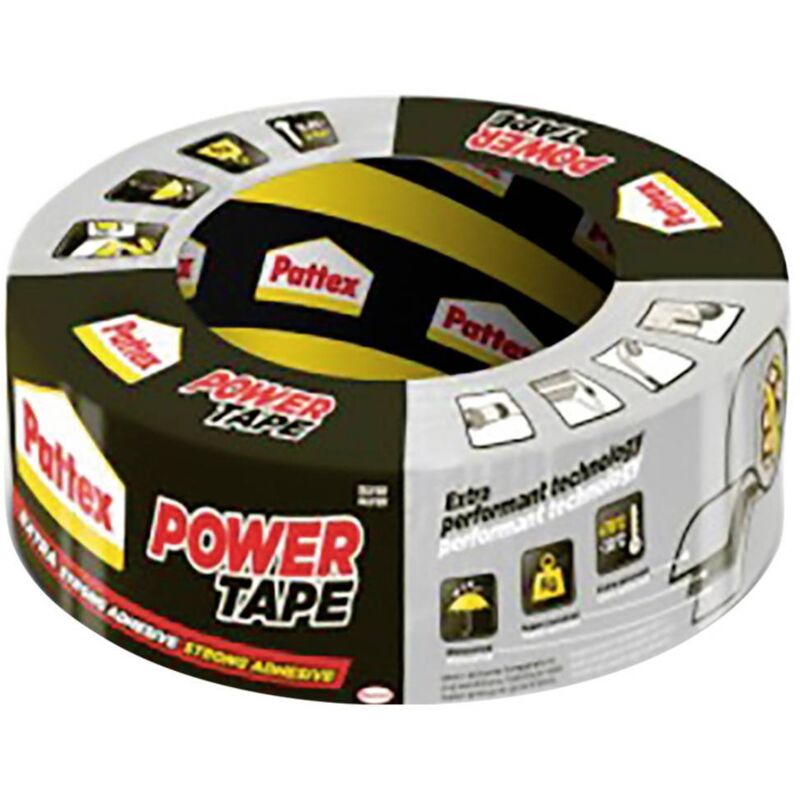 foto del prodotto nastro adesivo telato l x b 50 m x 50 mm argento pt5sw pattex