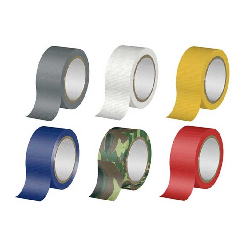 foto del prodotto nastro adesivo telato panzerband 50 mm x 10 mt bindulin giallo