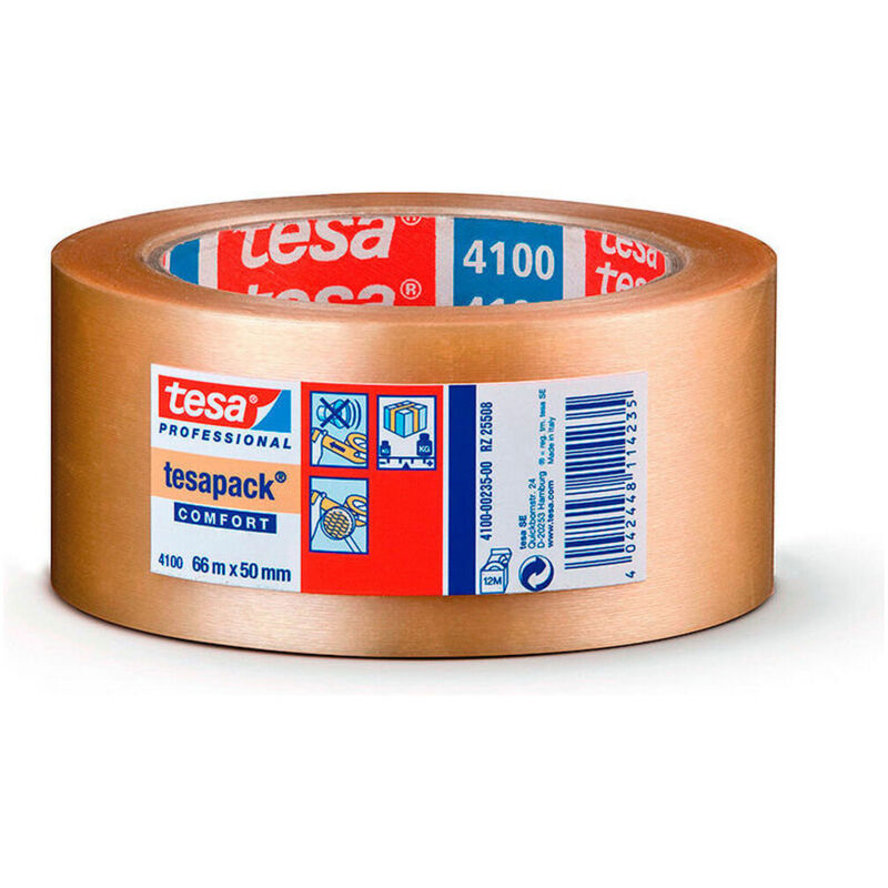 foto del prodotto nastro adesivo tesa 50 mm x 66 m trasparente pvc