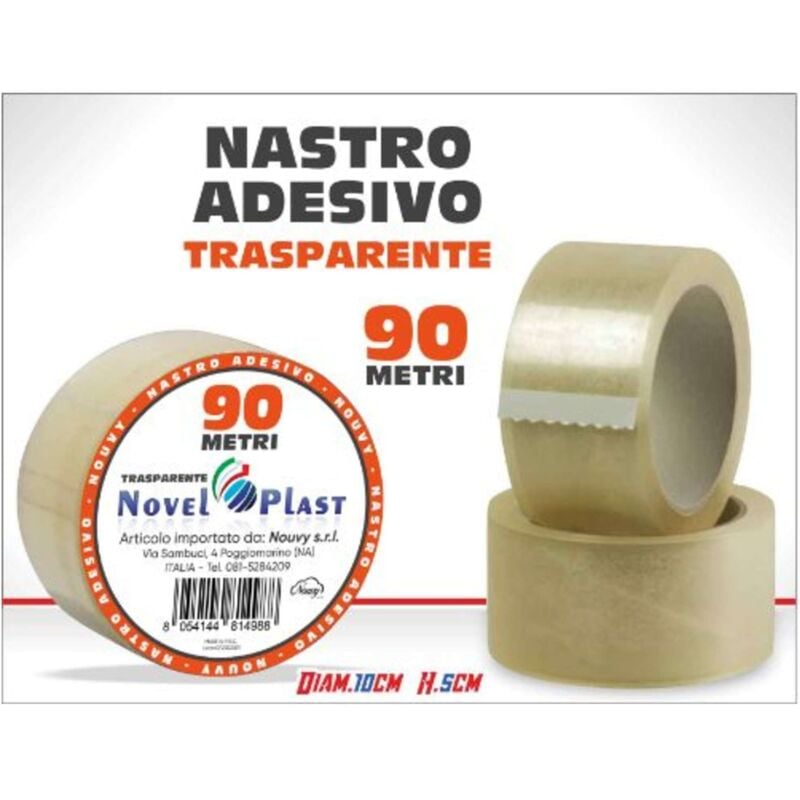 foto del prodotto nastro adesivo trasp. largo 90mt 814988