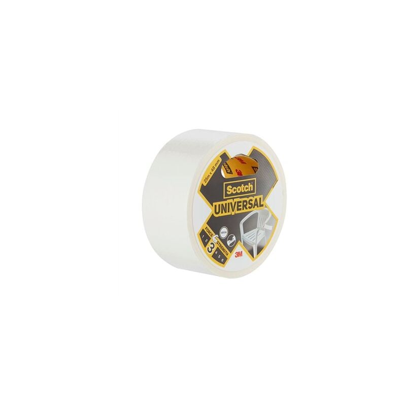 foto del prodotto nastro adesivo universale 3,25 m x 48 mm, bianco