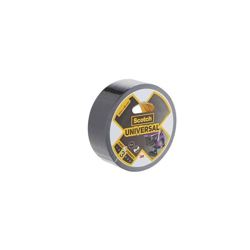 foto del prodotto nastro adesivo universale 3,50 m x 48 mm, nero
