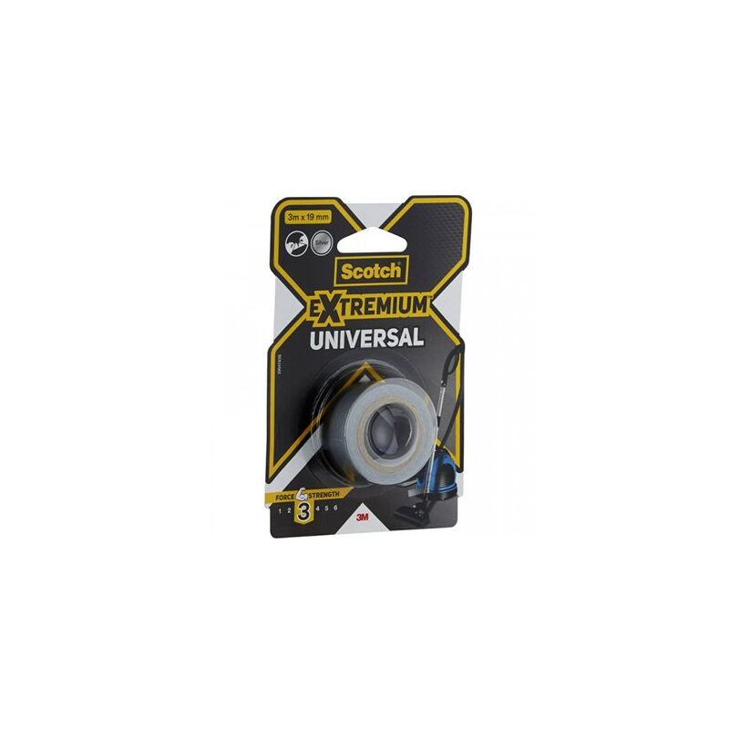 foto del prodotto nastro adesivo universale argentato 3m x19mm 2904193s scotch 3m