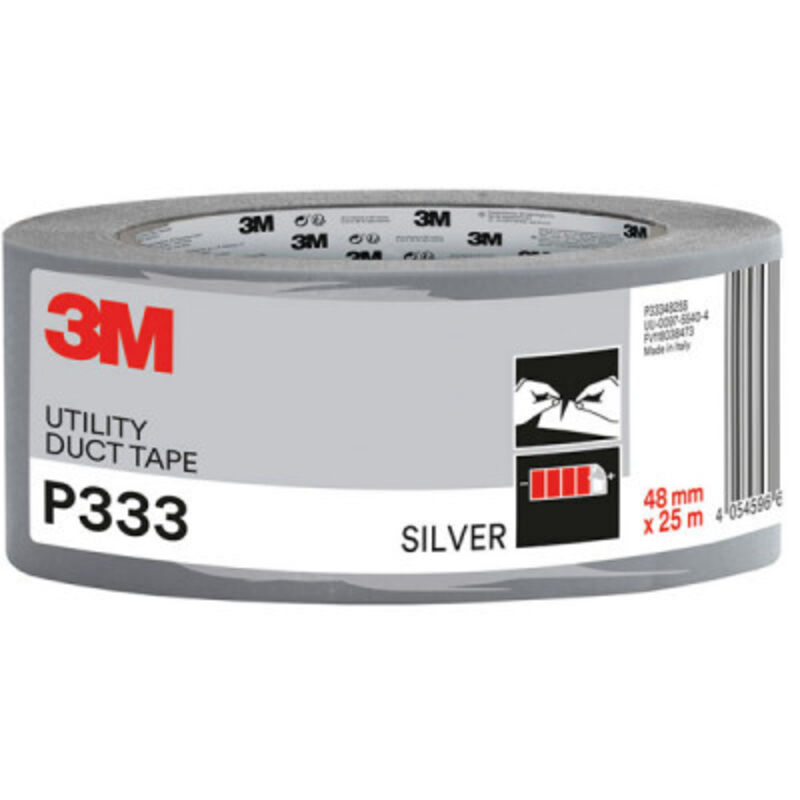 foto del prodotto nastro adesivo universale pro, argento, 48 mm x 25 m