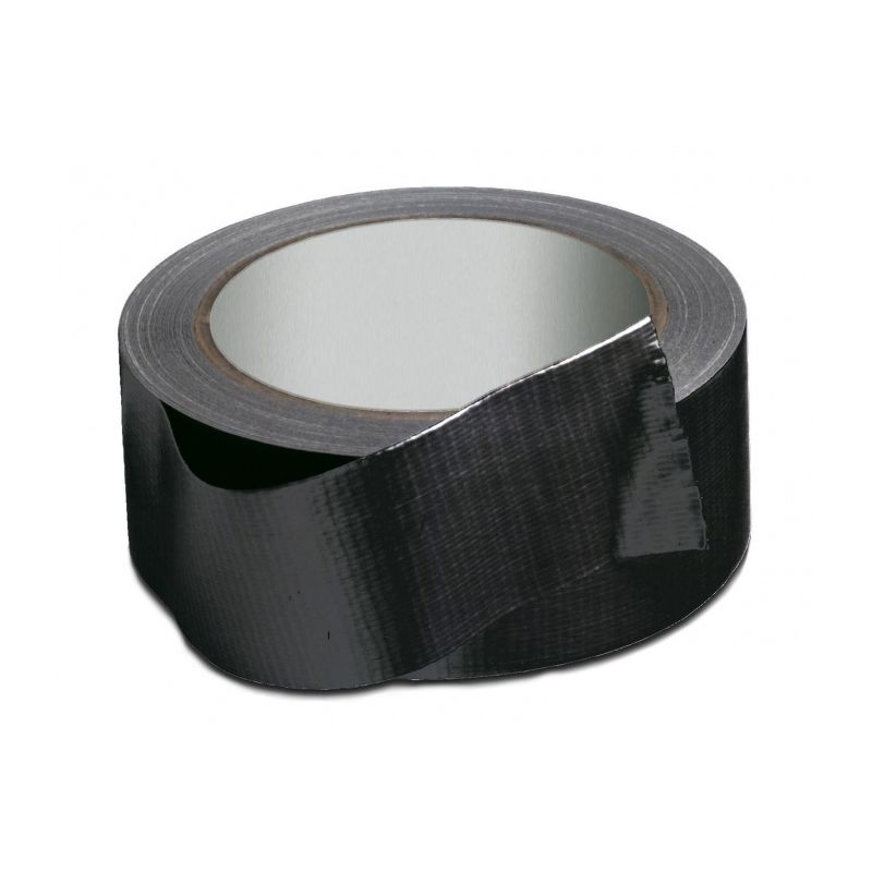 foto del prodotto nastro americano gaffa tape mt 25 x 50mm saratoga nero mt 25 x 50mm