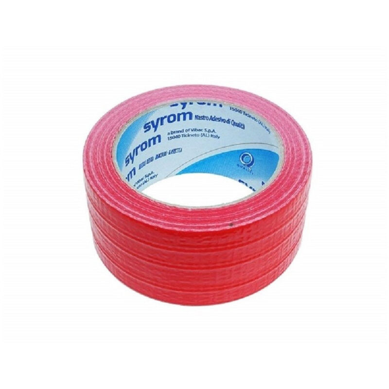 foto del prodotto nastro americano rosso telato resistente 50mmx25mt extraforte impermeabile sigilla ripara trade shop traesio