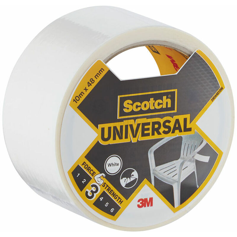 foto del prodotto nastro americano scotch bianco 10 m x 48 mm