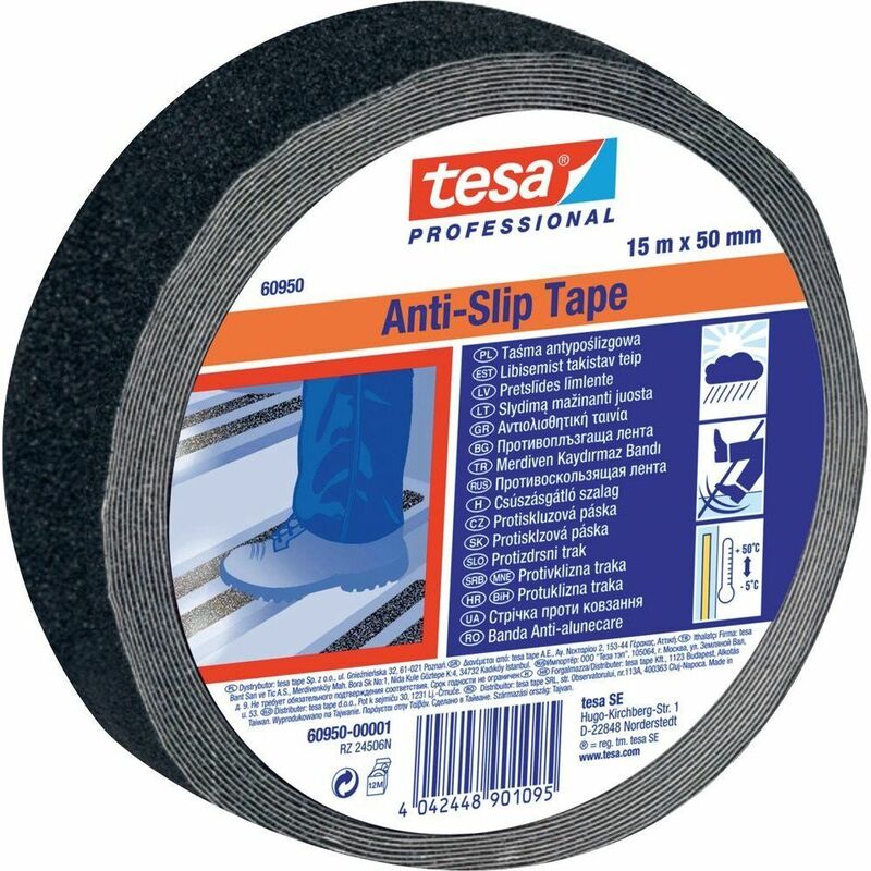 foto del prodotto nastro antiscivolo antisdrucciolo 60950 tesa 15mx50 mm