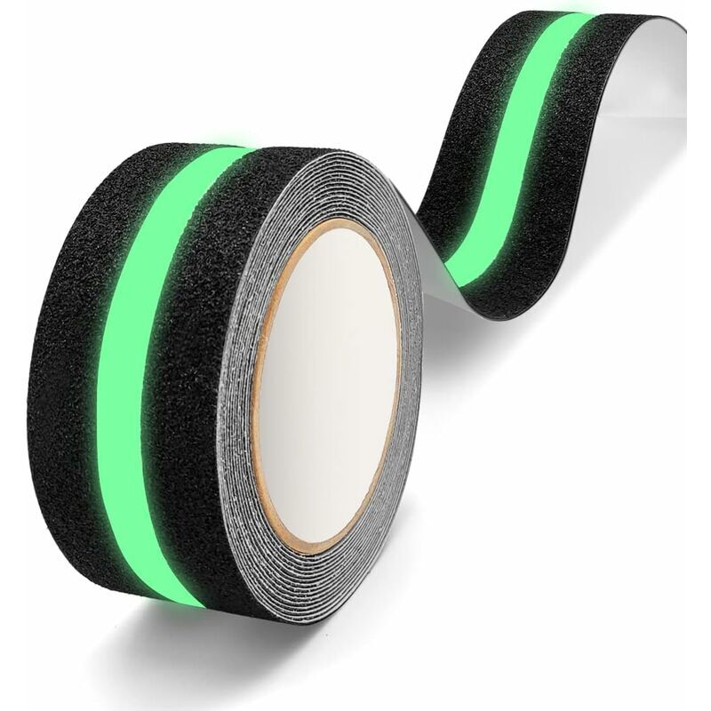 foto del prodotto nastro antiscivolo, strisce antiscivolo con nastro adesivo antiscivolo per scale, gradini, pavimenti, nastro antiscivolo resistente, autoadesivo,