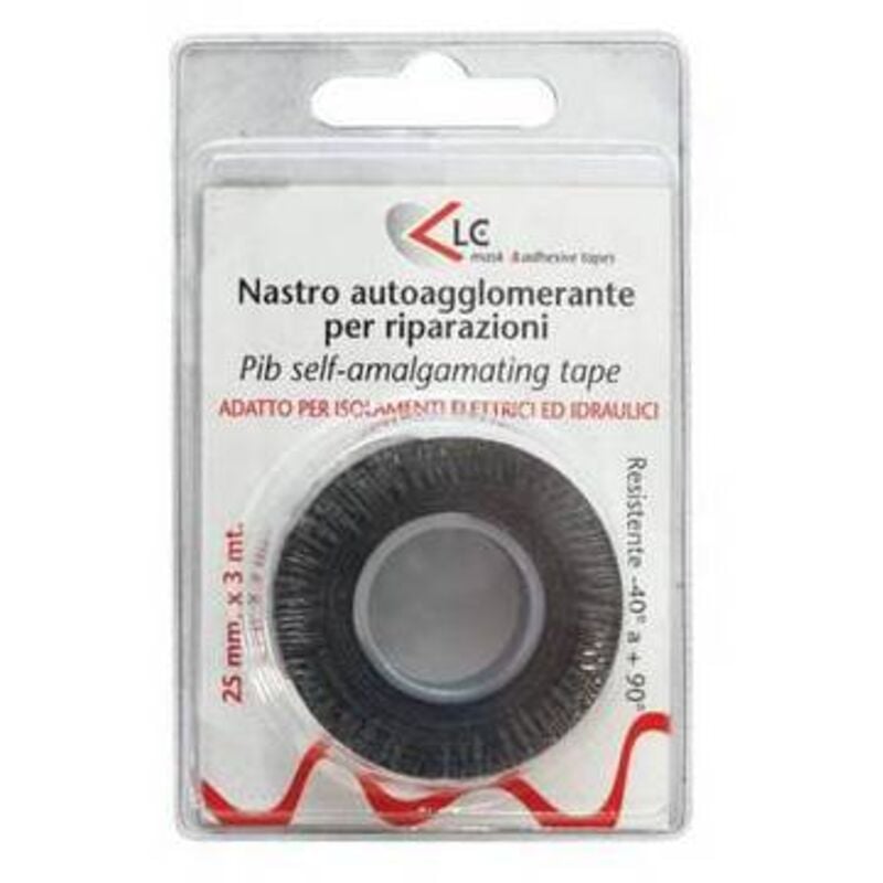 foto del prodotto nastro autoagglomerante mm 25 x mt 3 neroff