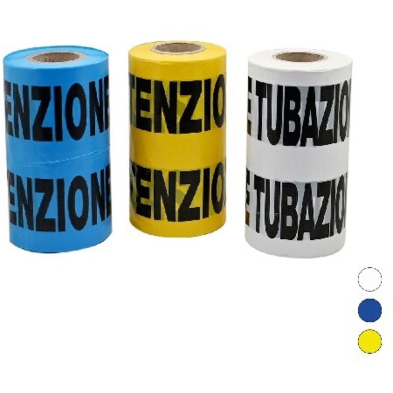 foto del prodotto nastro avvertitore giallo tubo gas 200 mt