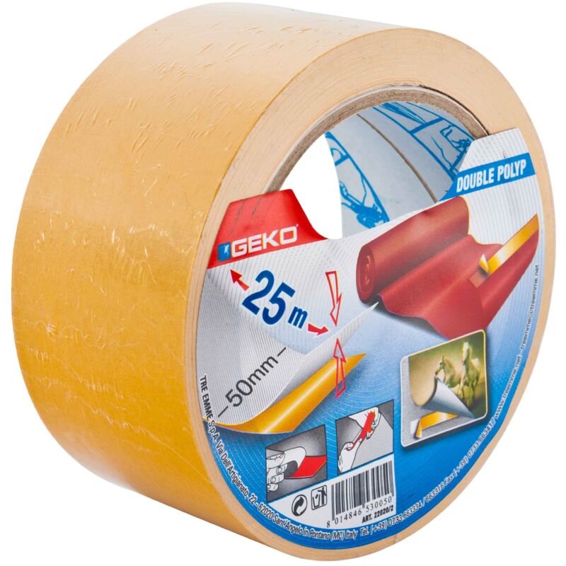 foto del prodotto nastro biadesivo 25m larghezza 50mm