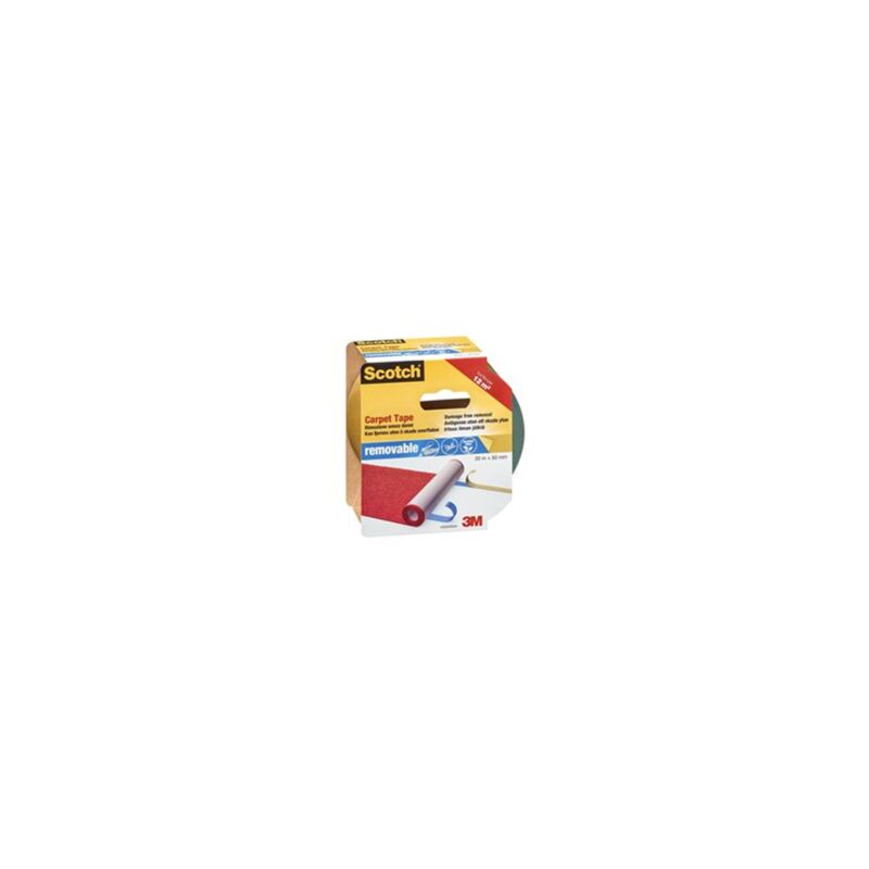 immagine 0 del prodotto nastro biadesivo 3m scotch per moquette sfoderabile 20mx50mm