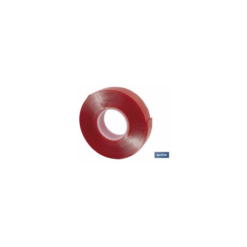 foto del prodotto nastro biadesivo bri cofan extra forte 19 mm x 1,5 m