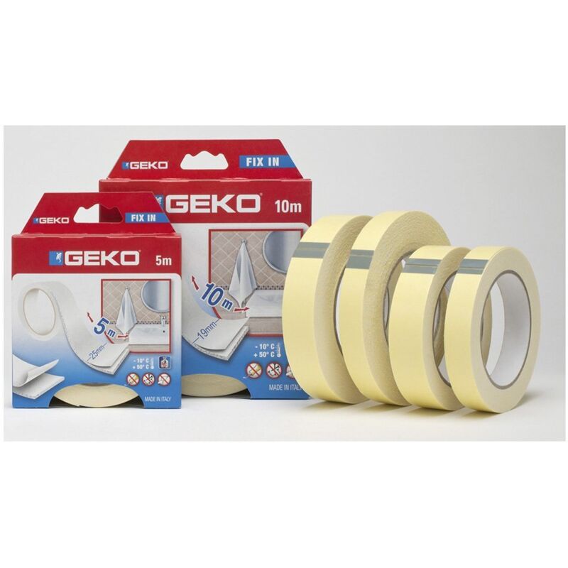 foto del prodotto nastro biadesivo geko mm.19x1,5m.
