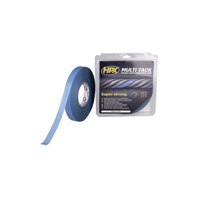 foto del prodotto nastro biadesivo multiadesivo semitrasparente 19 mm x 25 mt