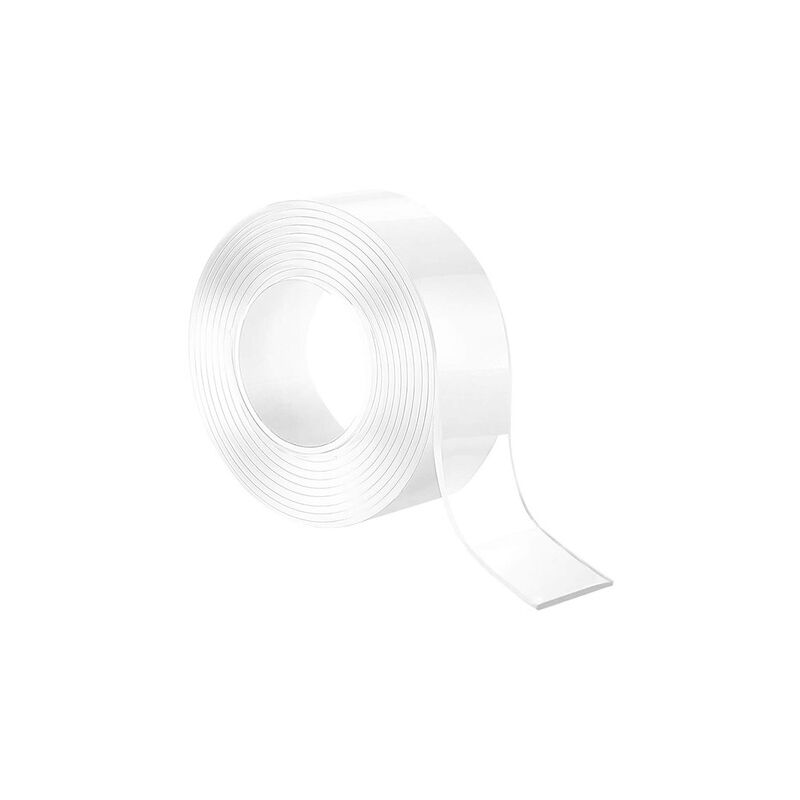 foto del prodotto nastro biadesivo nano type 8m riutilizzabile trasparente