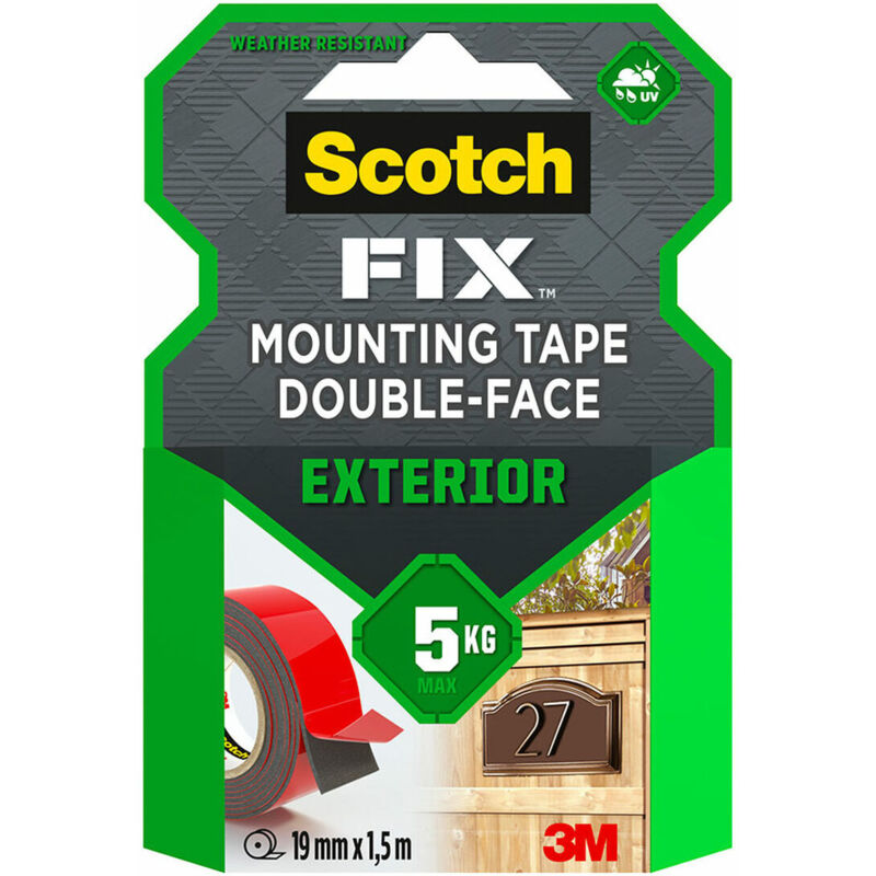 foto del prodotto nastro biadesivo scotch 19 mm x 1,5 m