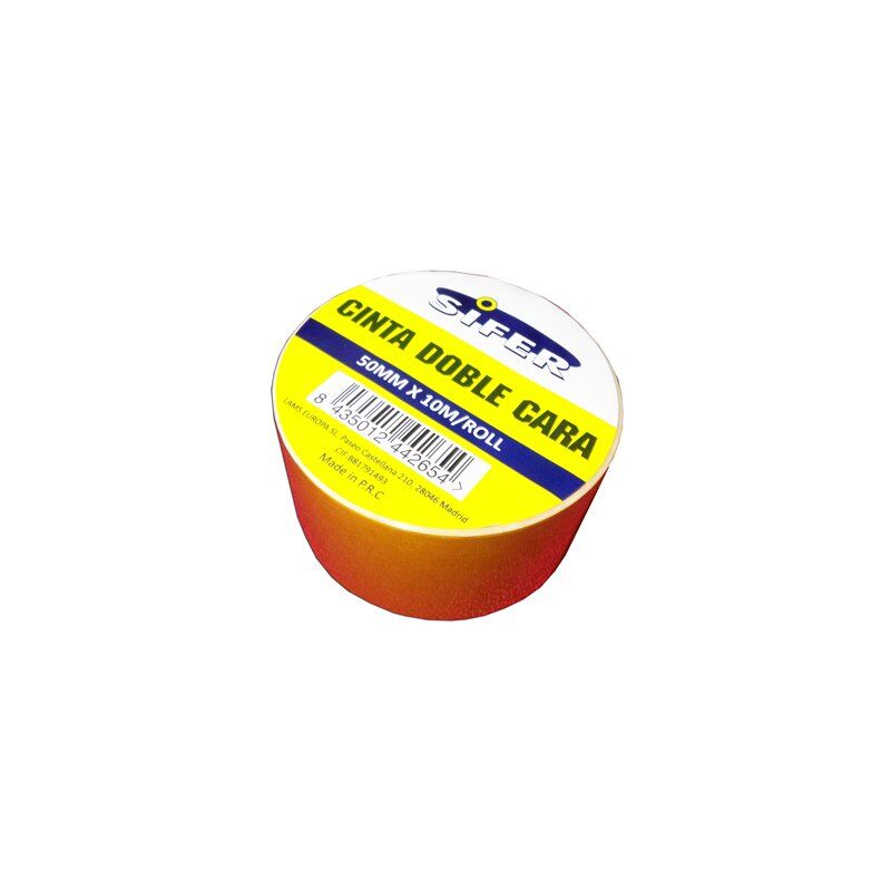 foto del prodotto nastro biadesivo sifer pp vaniglia rotolo 50 mm x 10 m rif. 3195