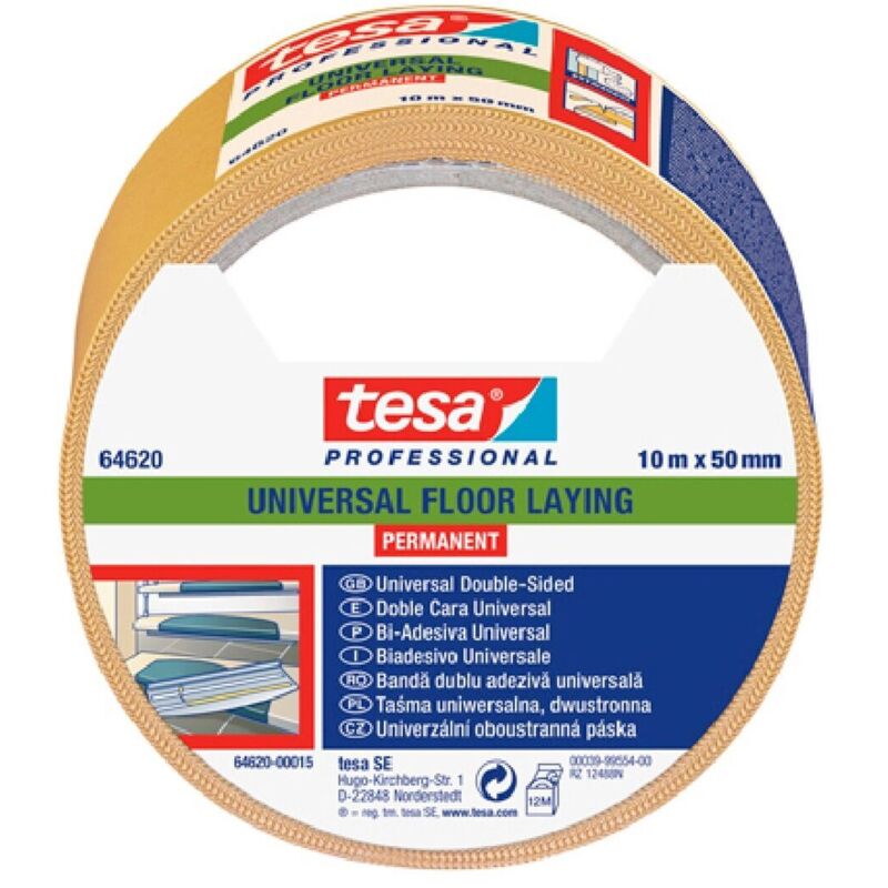 foto del prodotto nastro biadesivo tesa 10 m x 50 mm