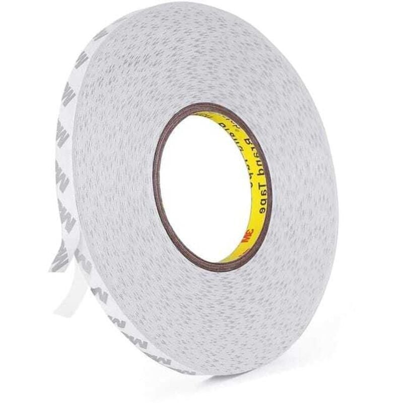 foto del prodotto nastro biadesivo, trasparente 3m 9080 nastro biadesivo resistente lunghezza 50 m, larghezza 10 mm, spessore 0,15 mm per fai da te
