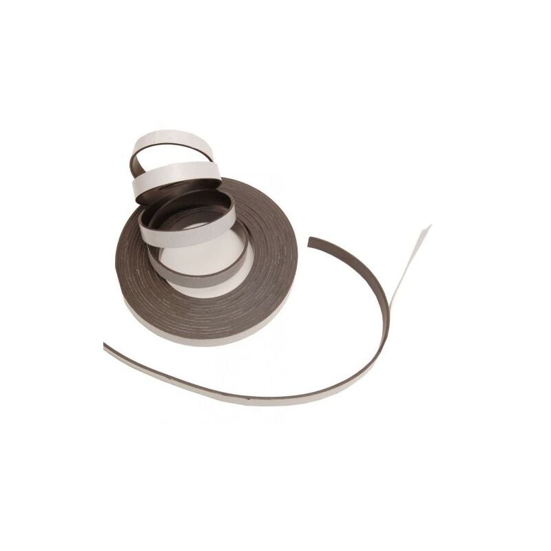 foto del prodotto nastro calamita zanzariera 12x2 mm da 5 m c biad 10 pz