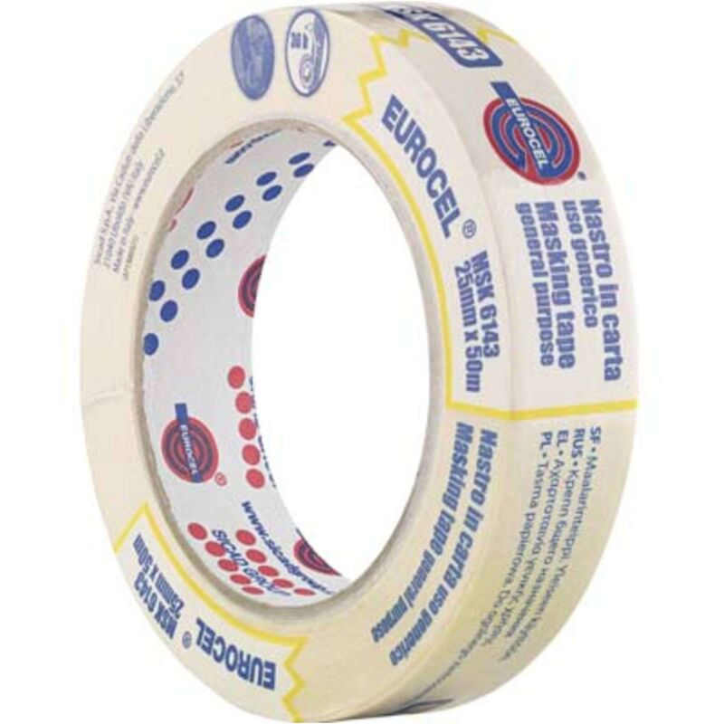foto del prodotto nastro carta msk 6143 tb eurocel - mm 25 ml 50 - 72 pezzi
