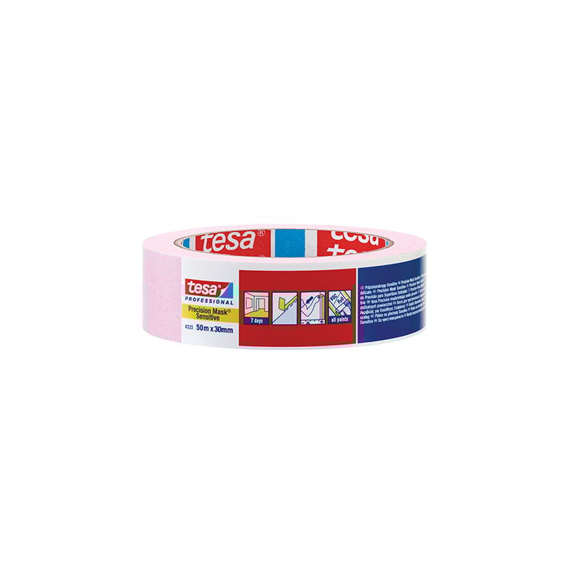 foto del prodotto nastro carta precision rosa 30x50m 04333 00019 tesa