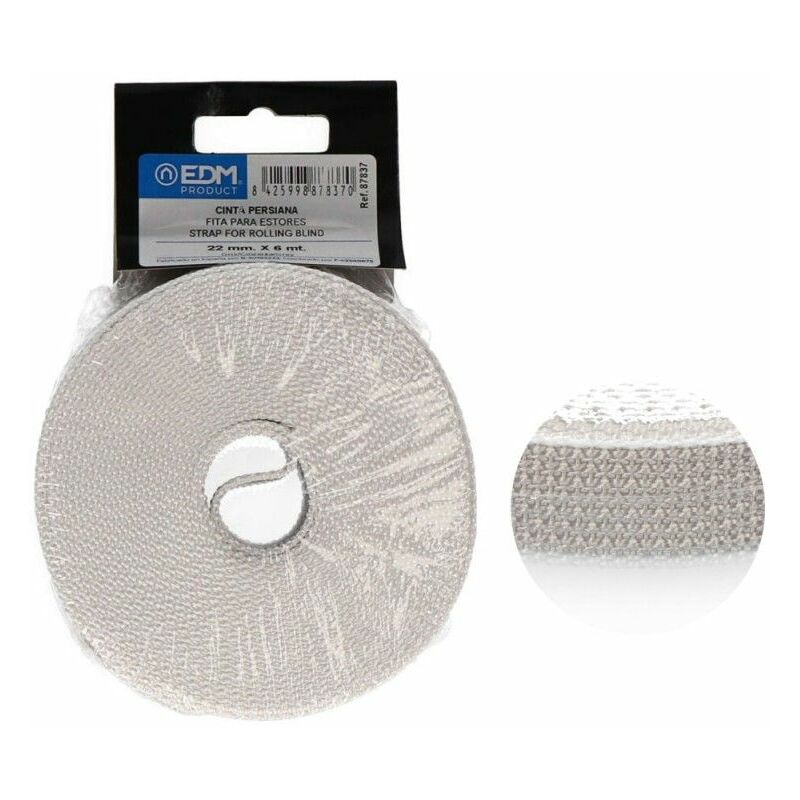 foto del prodotto nastro cieco per elettroerosione mini g 8 22 mm x 6 m grigio