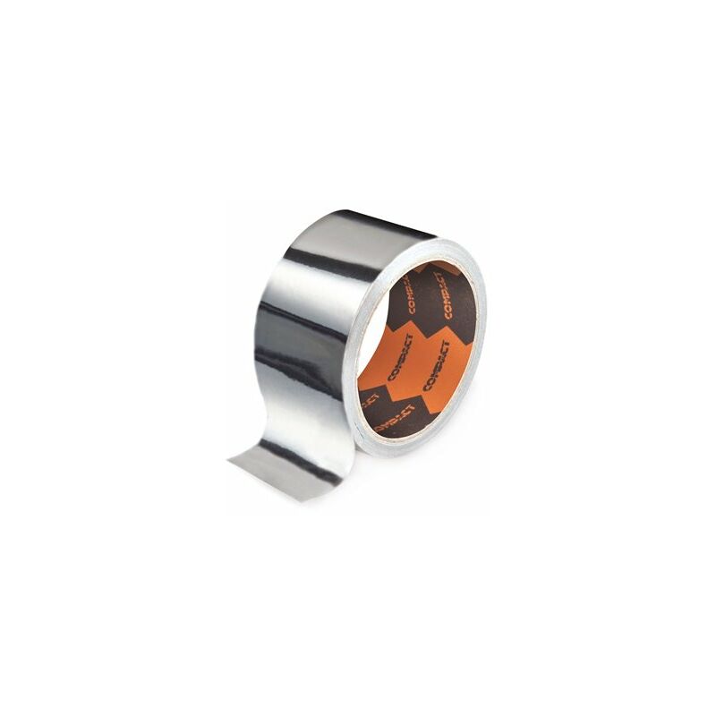 foto del prodotto nastro compatto in alluminio argento 50mm x 50m