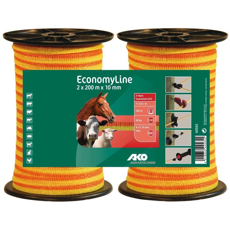 foto del prodotto nastro conduttore economyline 10 mm x 200 m conf. 2 pz