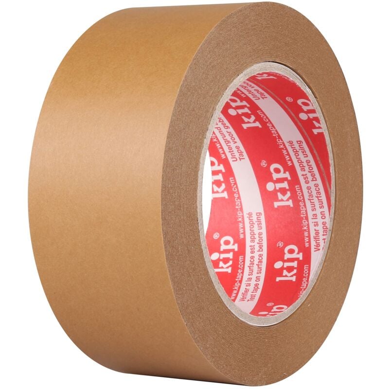 foto del prodotto nastro da imballaggio in carta, 60 materie prime naturali e 30 fibre riciclate, certificato fsc, 48 mm x 50 m, forte nastro adesivo ecologico in