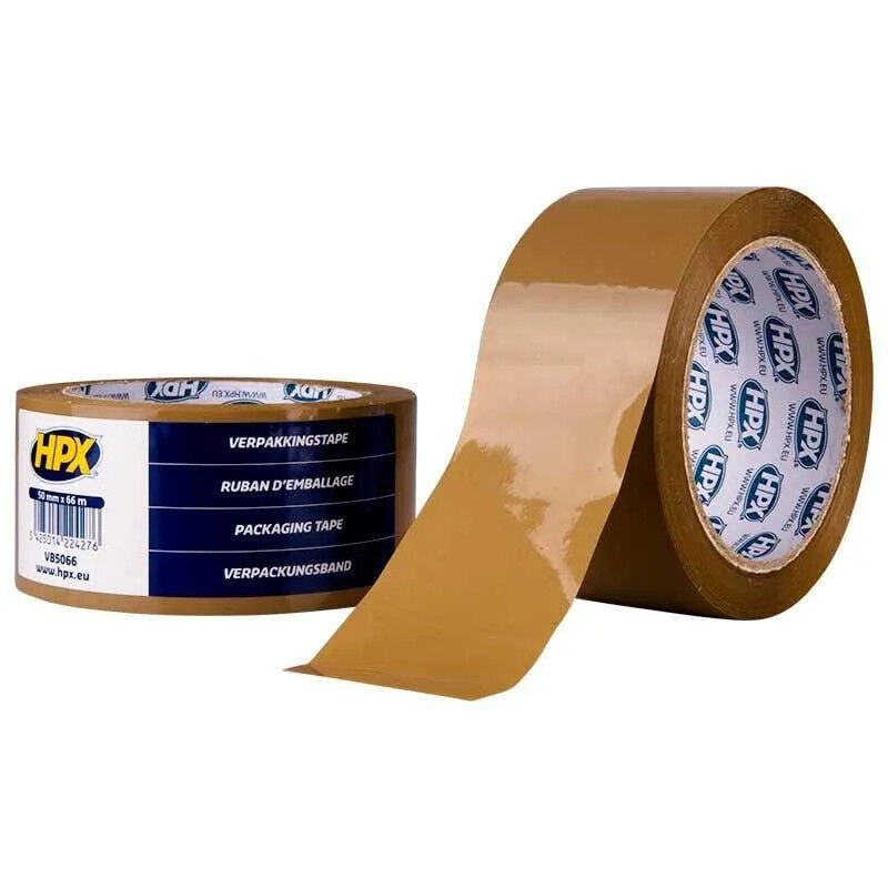 foto del prodotto nastro da imballaggio, marrone, 50mm x 66m