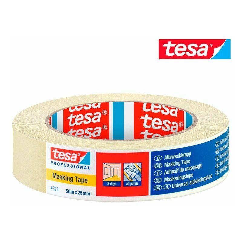 foto del prodotto nastro da pittore 50 m x 25 mm 4323 tesa