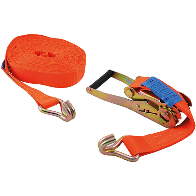 foto del prodotto nastro di ancoraggio ad uncino mt. 8,5 x mm 50 port.2ton. 4ton.