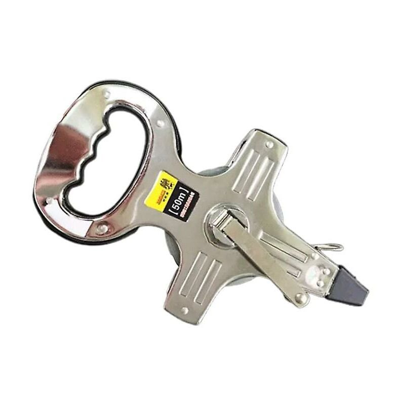 foto del prodotto nastro di misurazione misura di nastro per geometri nastro in fibra a bobina aperta nastro con scala metrica 50m