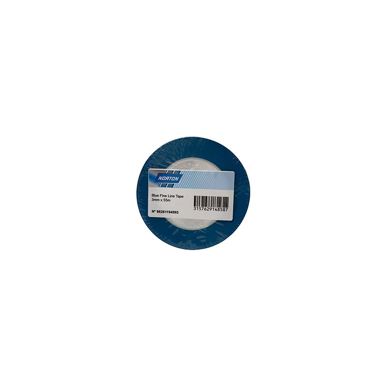 foto del prodotto nastro fine line tape blu 3 mm x 55 mt pezzi 1 norton