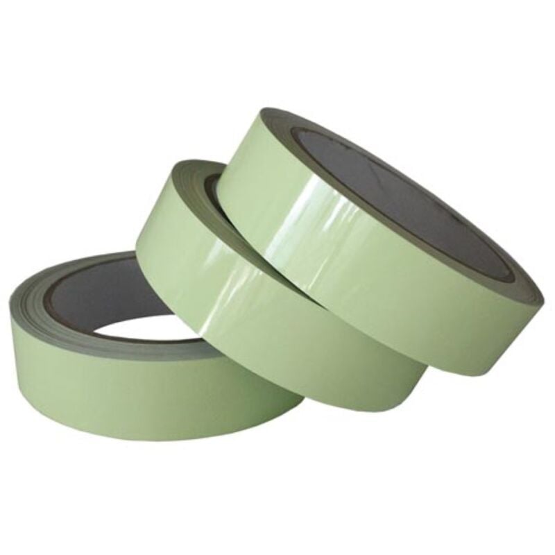 foto del prodotto nastro fosforescente 1,5 cm x 10 m verde