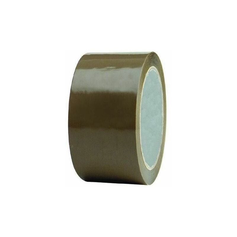 foto del prodotto nastro imballaggio imballo scotch 50x66 66x50 mm 66 mt avana marrone