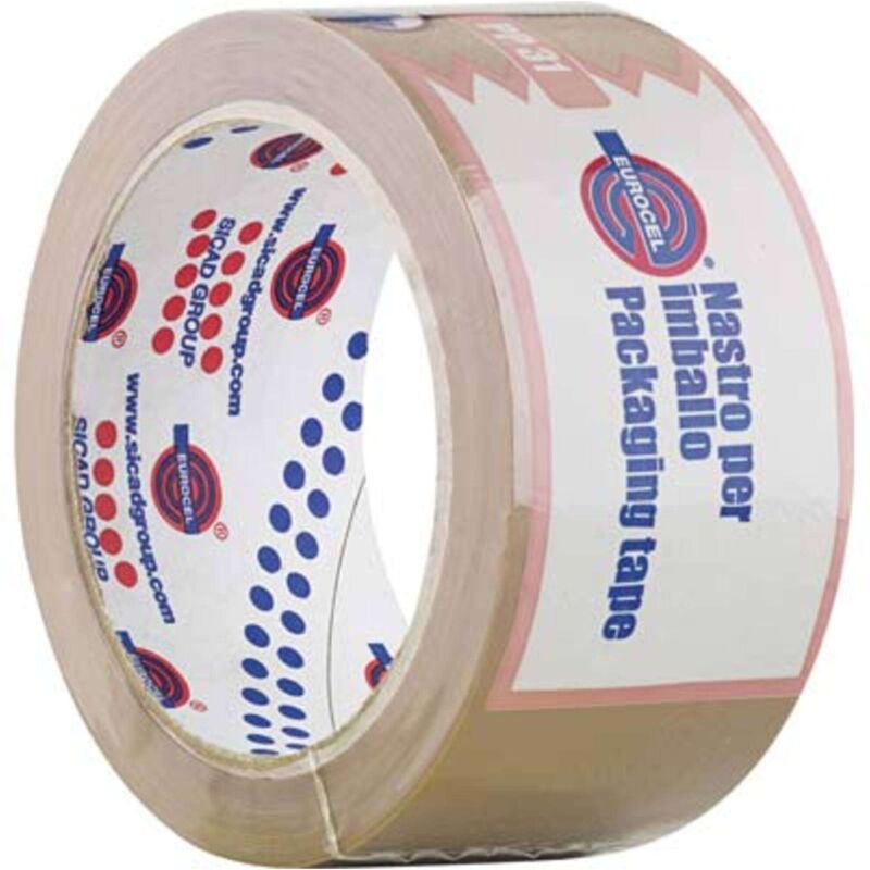 foto del prodotto nastro imballo avana pp 31 tb eurocel ppl mm 50 ml 66 36 pezzi