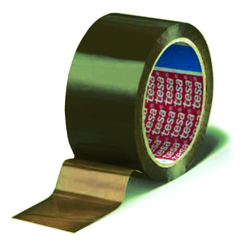 foto del prodotto nastro imballo ppl acrilico silenzioso avana mt.66 x mm.50h.