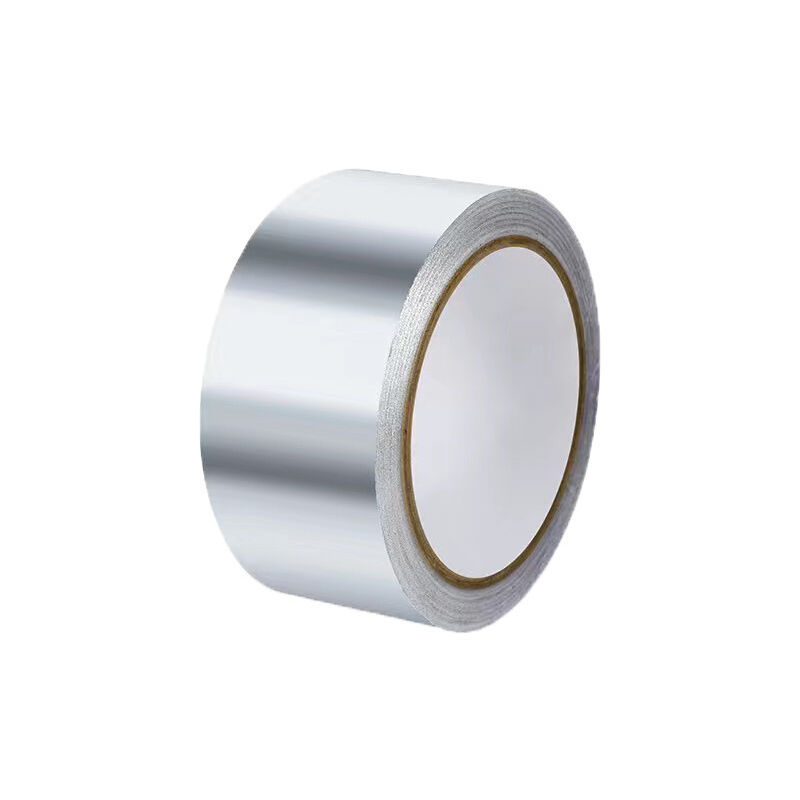 foto del prodotto nastro in alluminio 20mx50mm, nastro sigillante in alluminio, nastro in alluminio impermeabile, per cucina, bagno, elettricista, superficie metallica