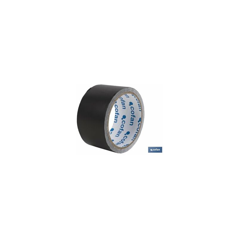 foto del prodotto nastro in alluminio nero 30 micron 50 mm x 10 m