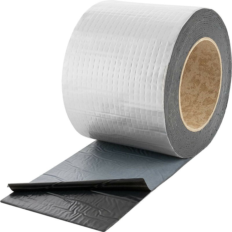 foto del prodotto nastro in alluminio super impermeabile in gomma butilica per edilizia packaging 100mm x 5m