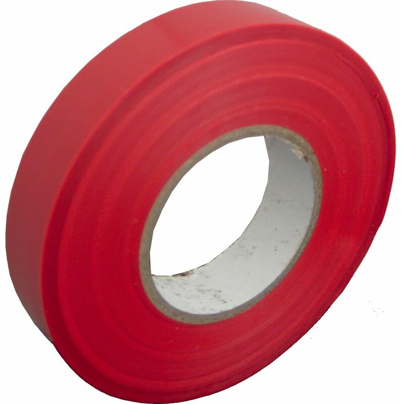 foto del prodotto nastro isol.elettrico 25 19 rosso set 5 pezzi electraline