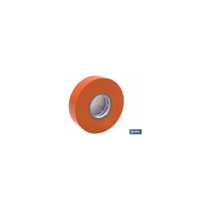 foto del prodotto nastro isolante 180 micron arancione 19mmx20 metri