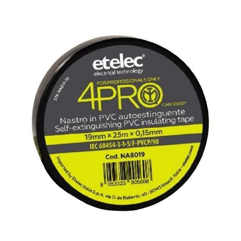 foto del prodotto nastro isolante 4pro 19mmx25mx0.15mm na8019 etelec